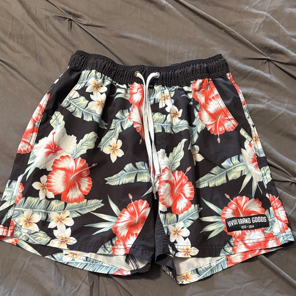 HVIII Brand Floral Gym Shorts